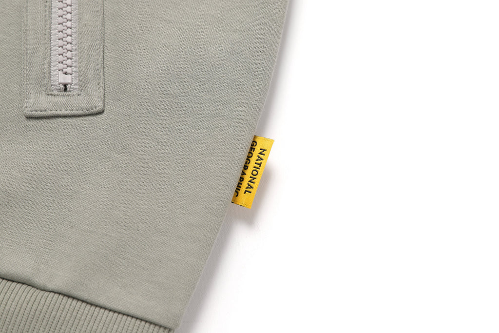 Unisex Zipup Hoodie- Agate Grey