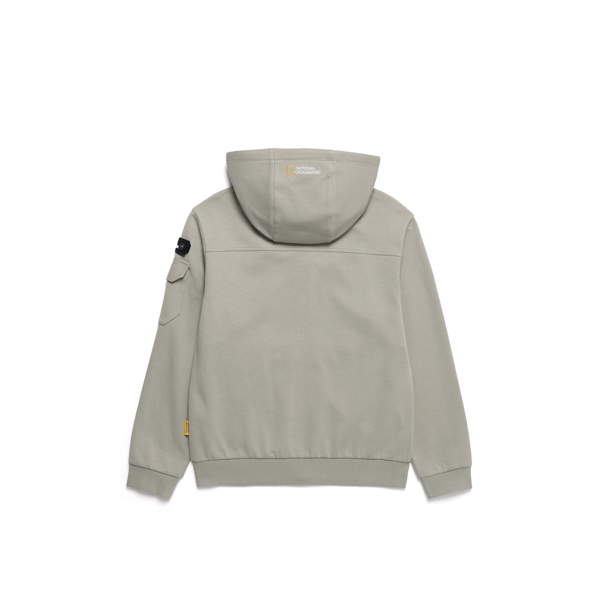 Unisex Zipup Hoodie- Agate Grey