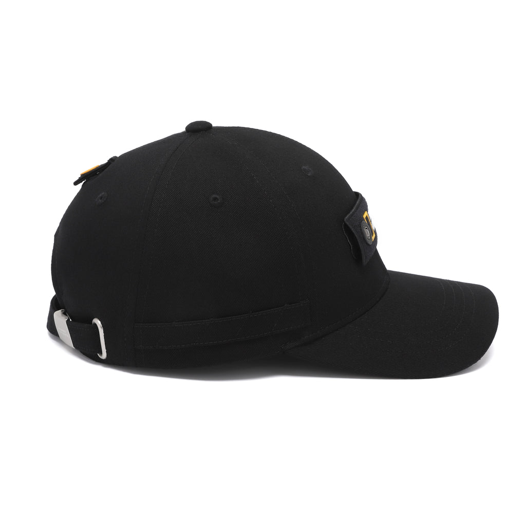 Unisex Engineered Ball Cap- Black