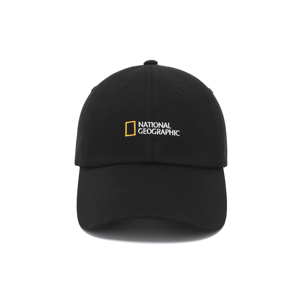 Unisex Small Logo Cap- Black