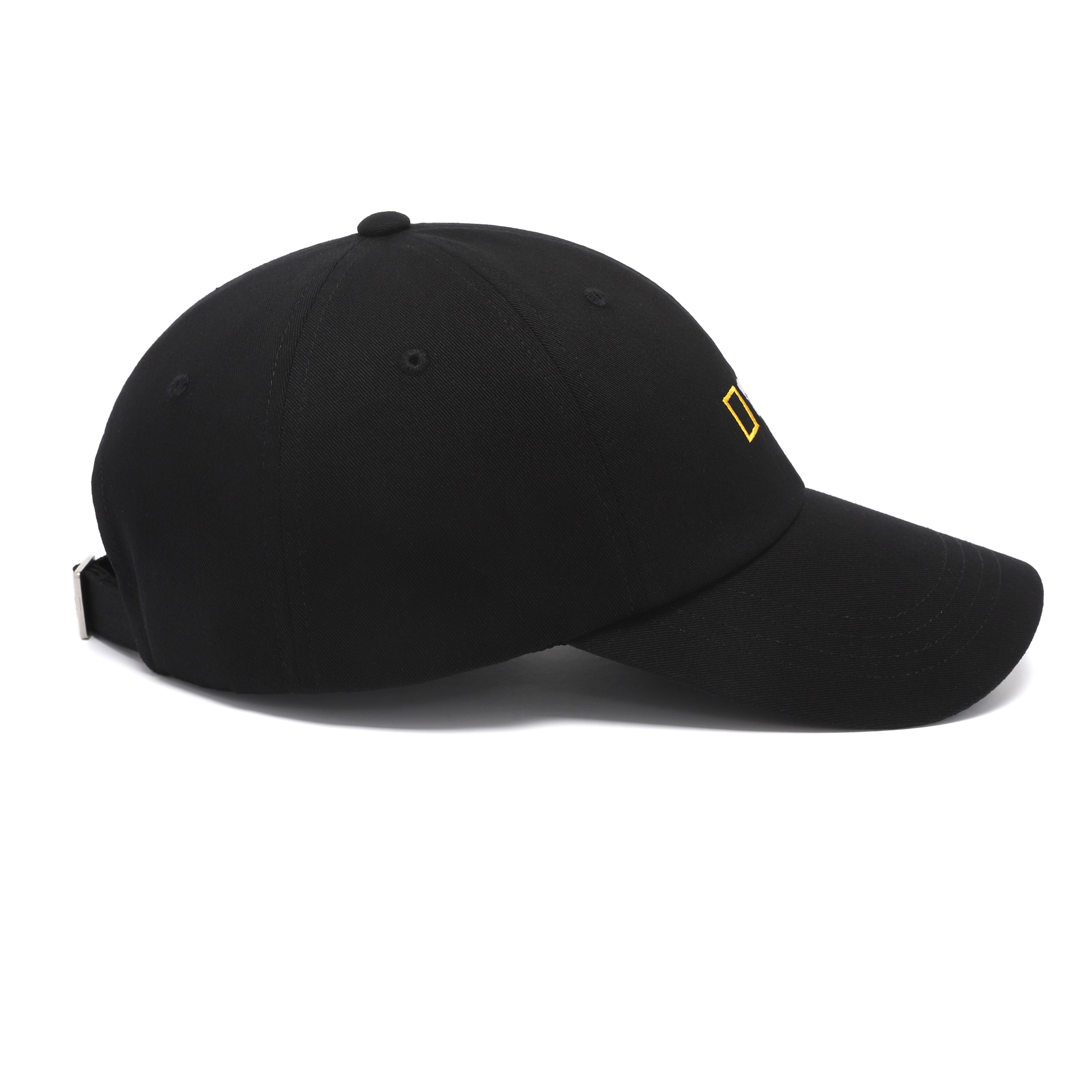 Unisex Small Logo Cap- Black