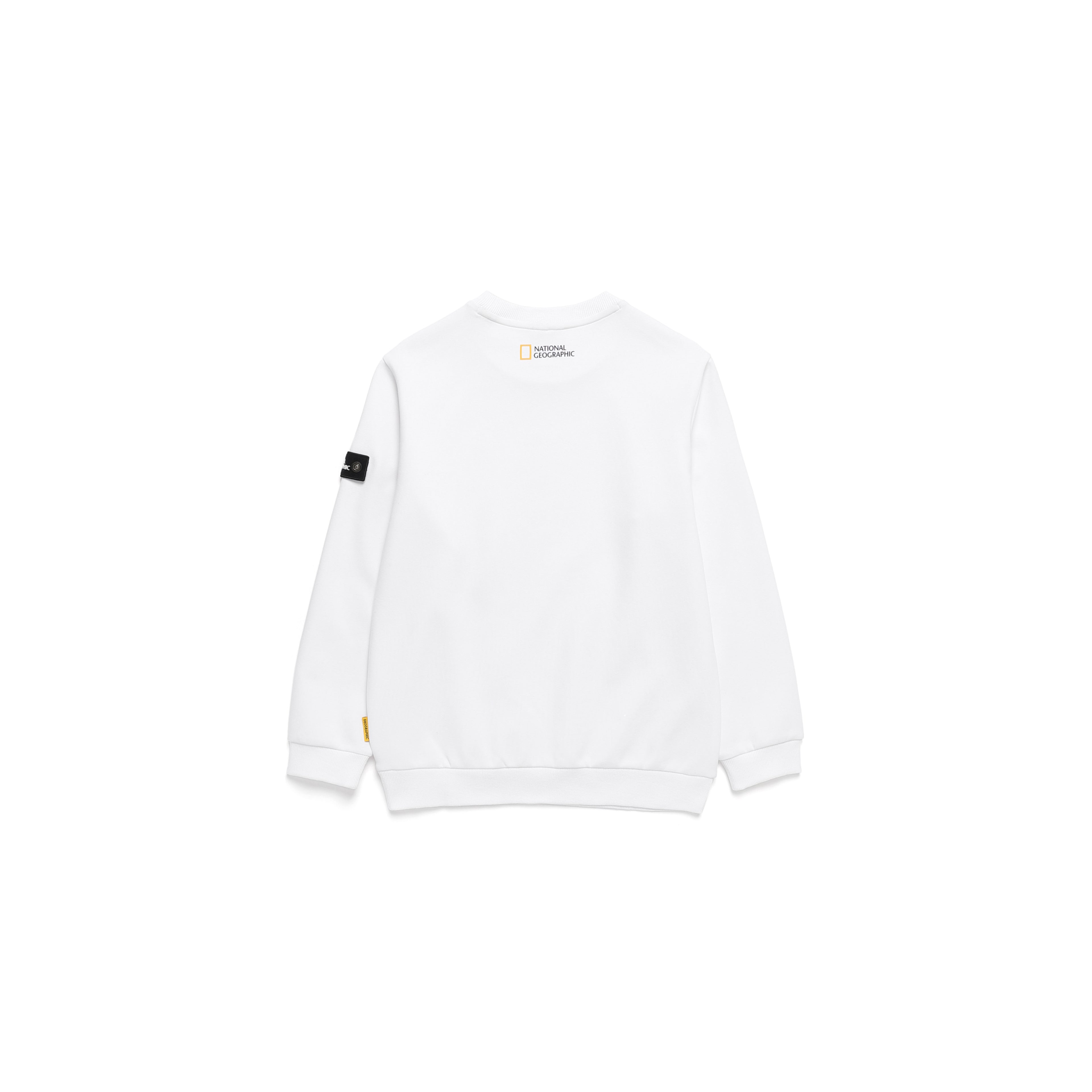 Kids Sweatshirt With Patch Logo