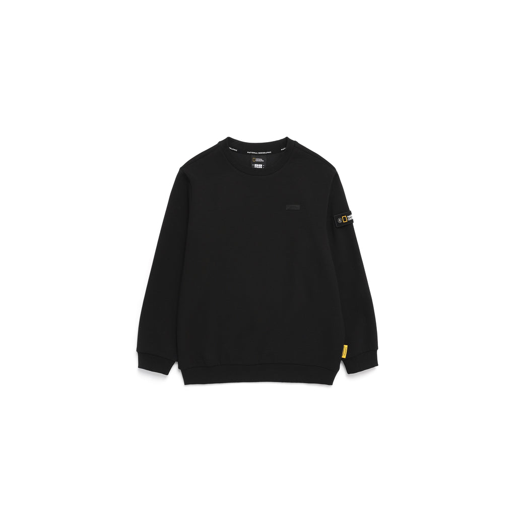 Kids Sweatshirt With Patch Logo