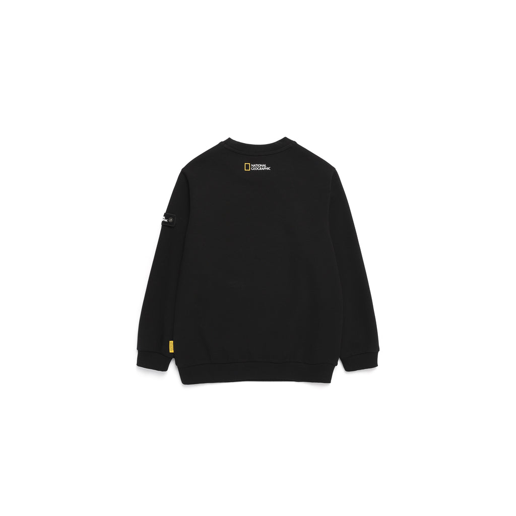 Kids Sweatshirt With Patch Logo