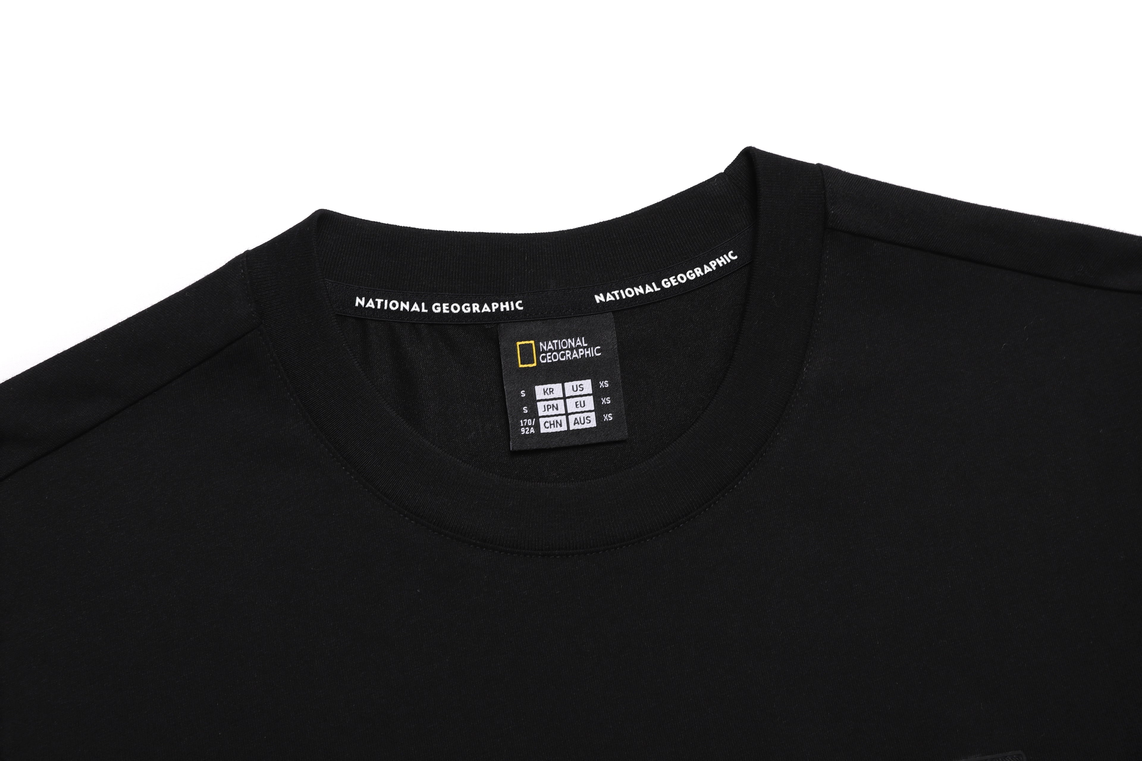 Ovis Unisex Wanderer Semi Over Fit Ss T-Shirt- Carbon Black