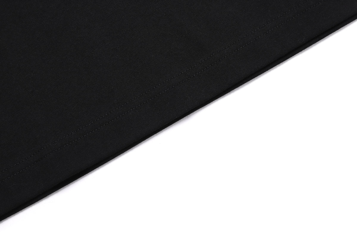 Ovis Unisex Wanderer Semi Over Fit Ss T-Shirt- Carbon Black