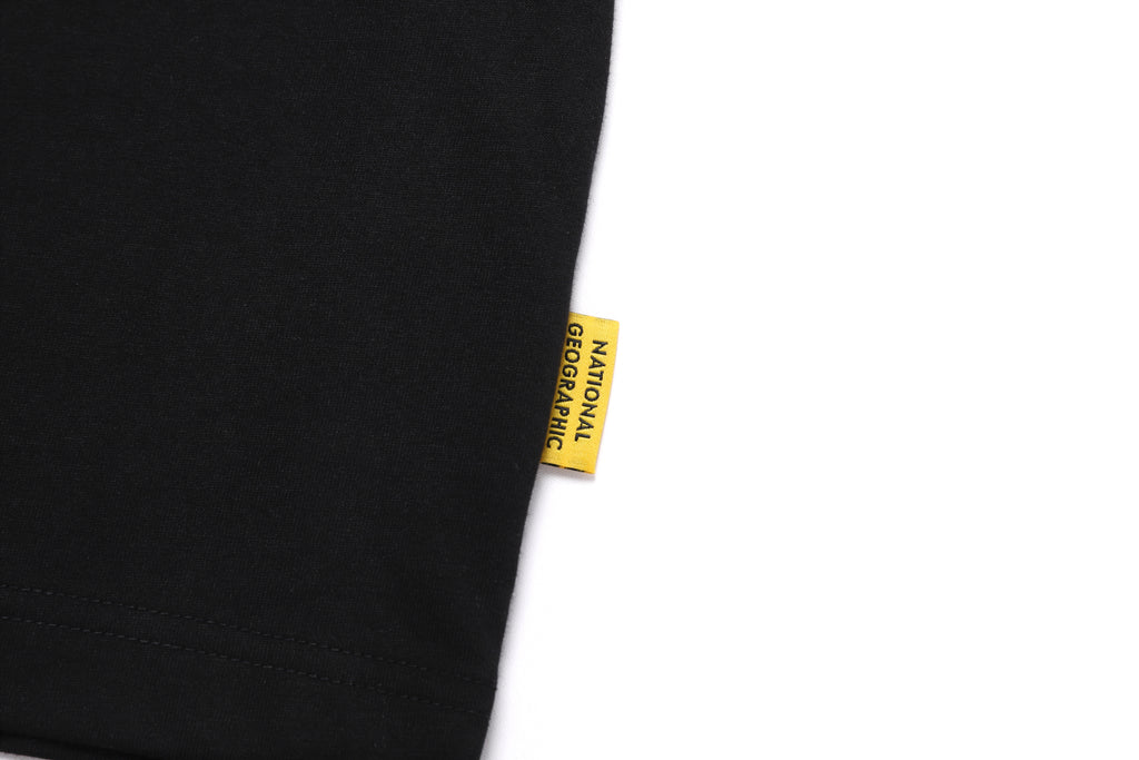 Ovis Unisex Wanderer Semi Over Fit Ss T-Shirt- Carbon Black