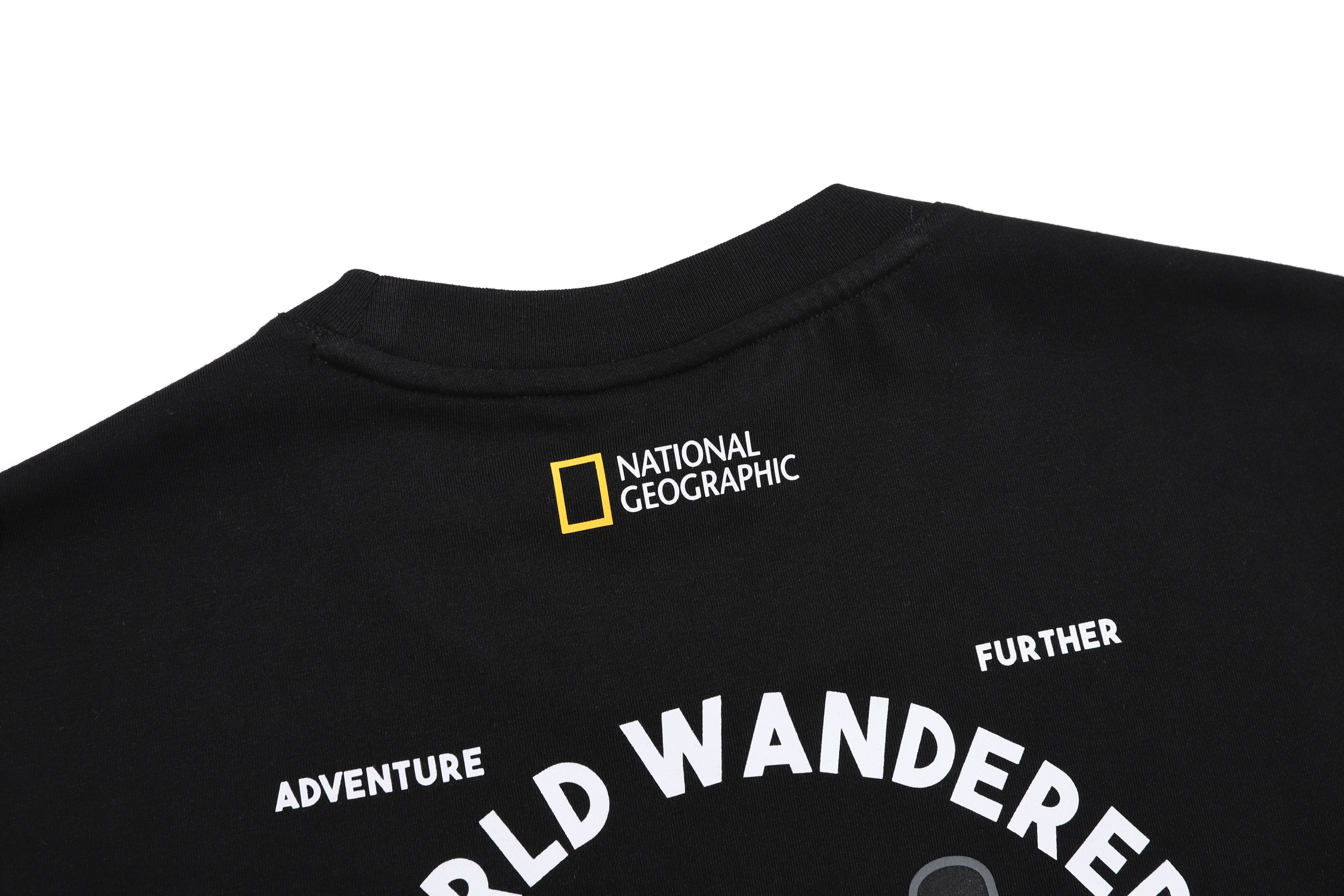 Ovis Unisex Wanderer Semi Over Fit Ss T-Shirt- Carbon Black