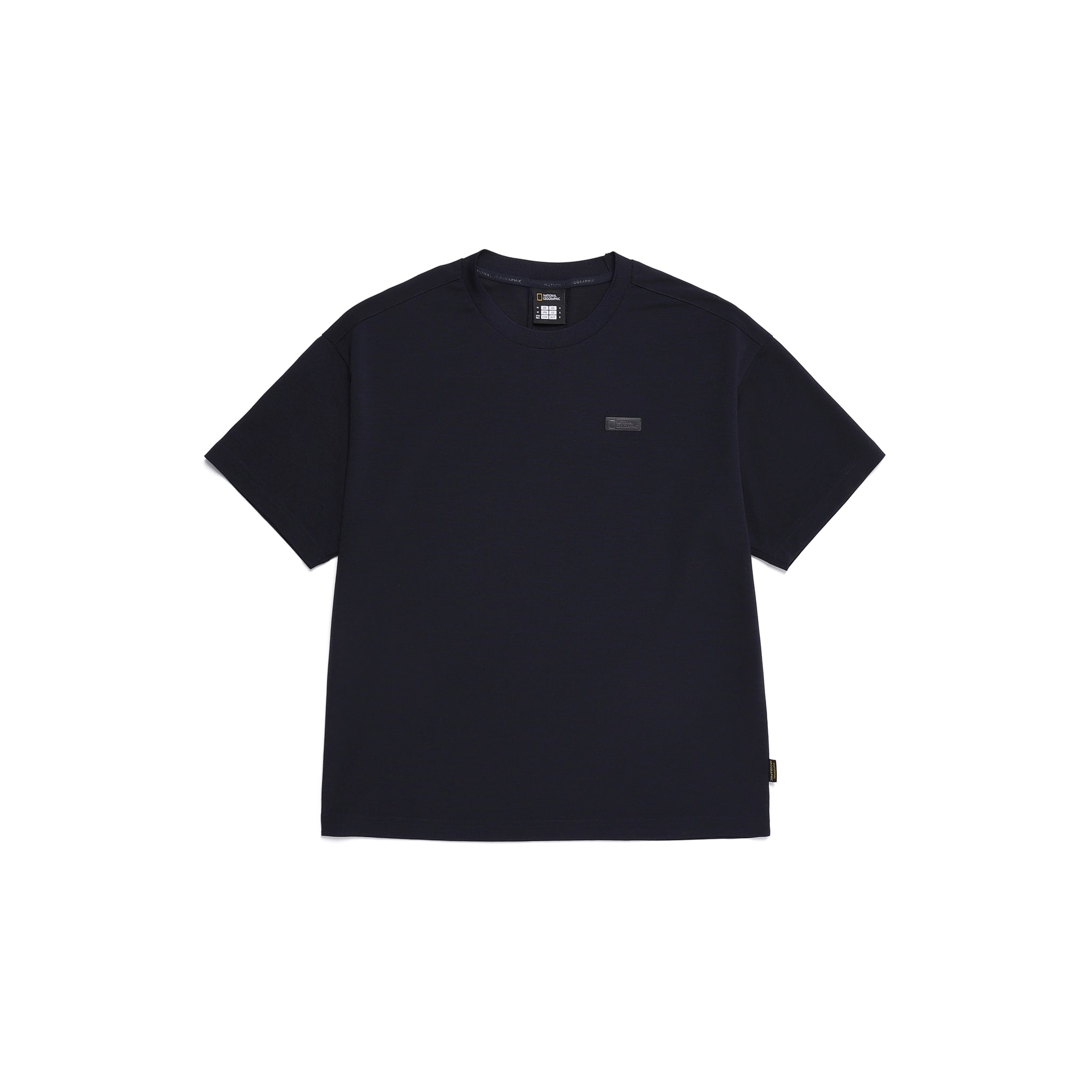 WELLAKA FUNCTIONAL SEMI-OVERSIZED FIT T-SHIRT- DEEP SEA NAVY