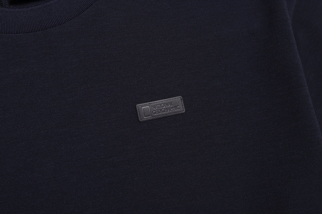 Wellaka Functional Semi-Oversized Fit T-Shirt- Deep Sea Navy