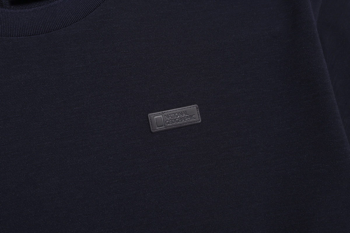 Wellaka Functional Semi-Oversized Fit T-Shirt- Deep Sea Navy