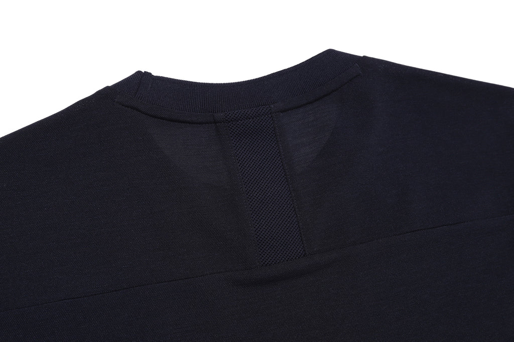 Wellaka Functional Semi-Oversized Fit T-Shirt- Deep Sea Navy