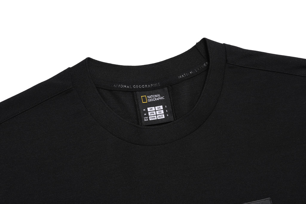 Wellaka Functional Semi-Oversized Fit T-Shirt- Deep Sea Navy