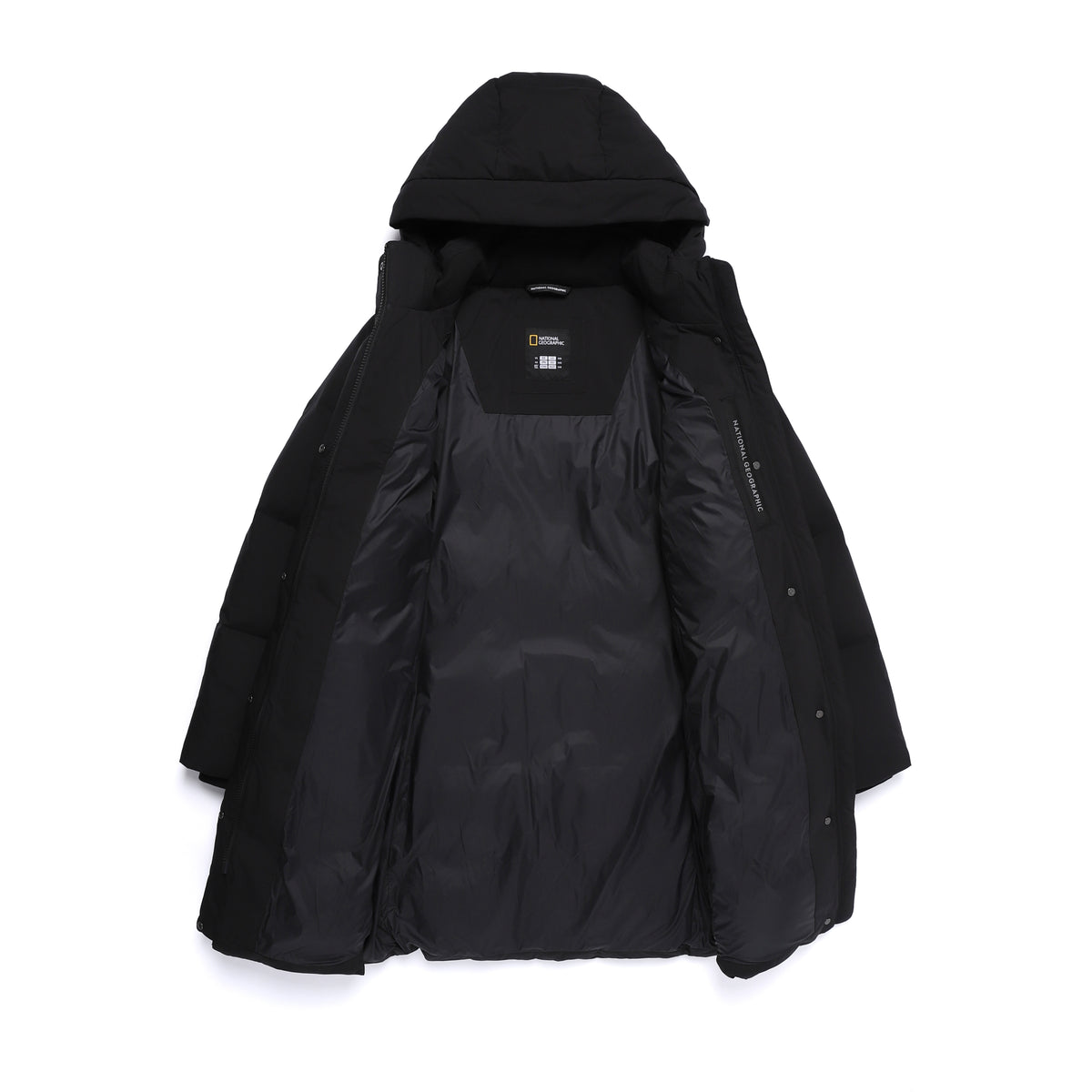 Women's Mid-Length Detachable Hood Goose Down Jacket