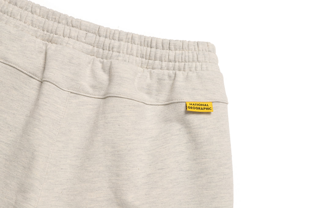 Kids Jersey Jogger Training Pants (Fleece Lined)- Oatmeal