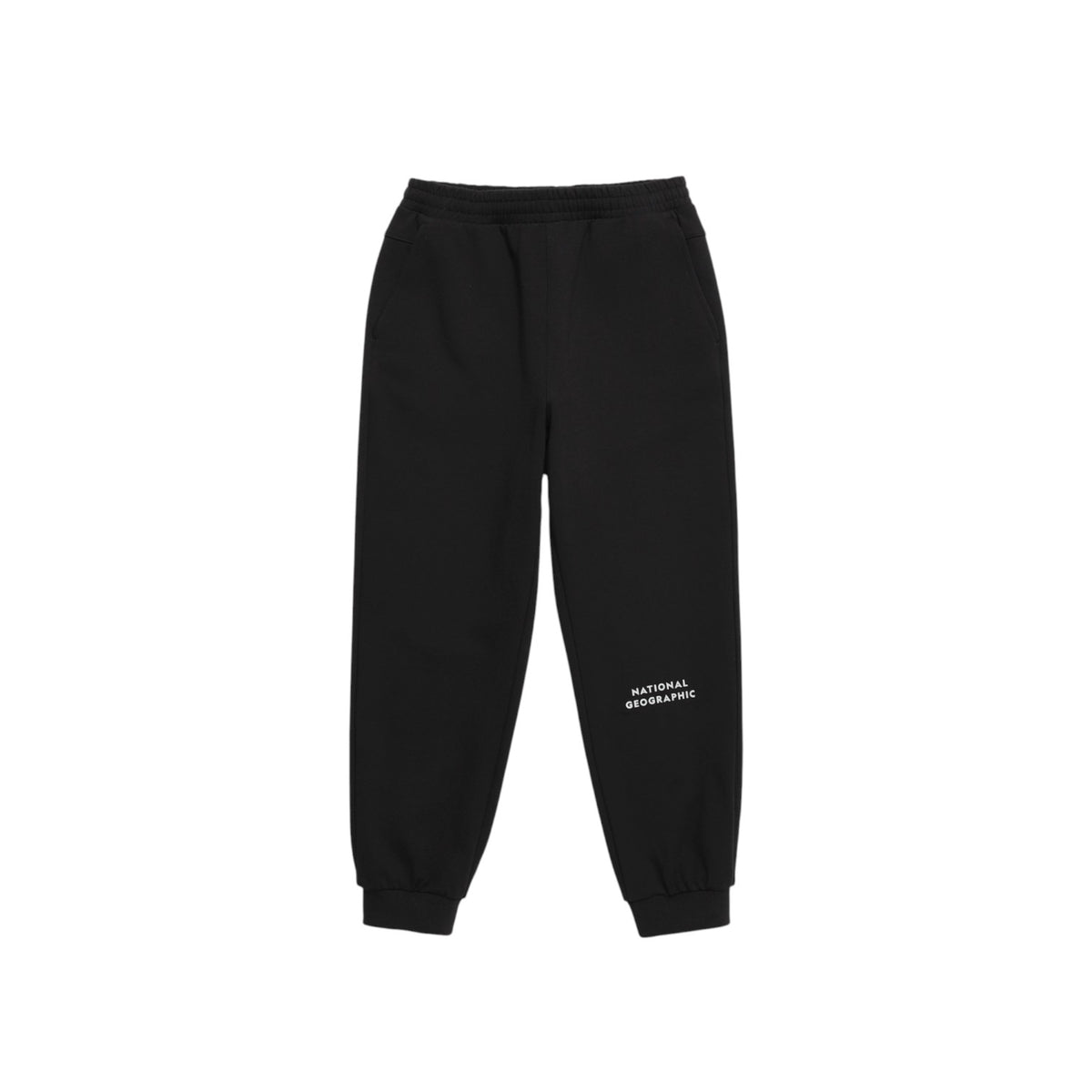 Kids Jersey Jogger Training Pants (Fleece Lined)- Carbon Black