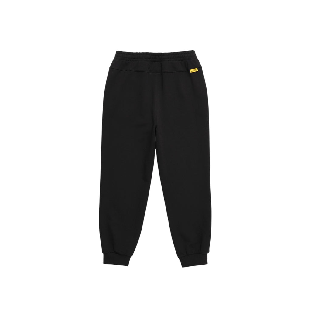 Kids Jersey Jogger Training Pants (Fleece Lined)- Carbon Black