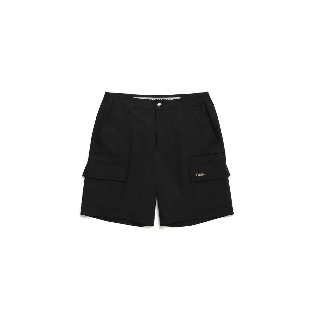 Men'S Cargo Shorts- Carbon Black