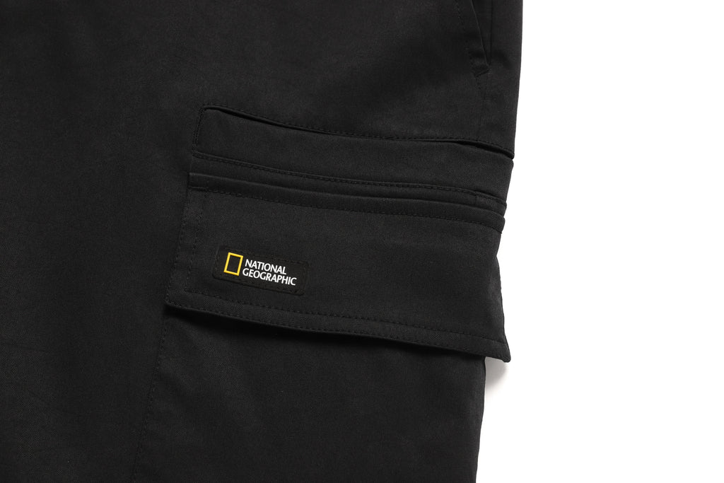 Men'S Cargo Shorts- Carbon Black