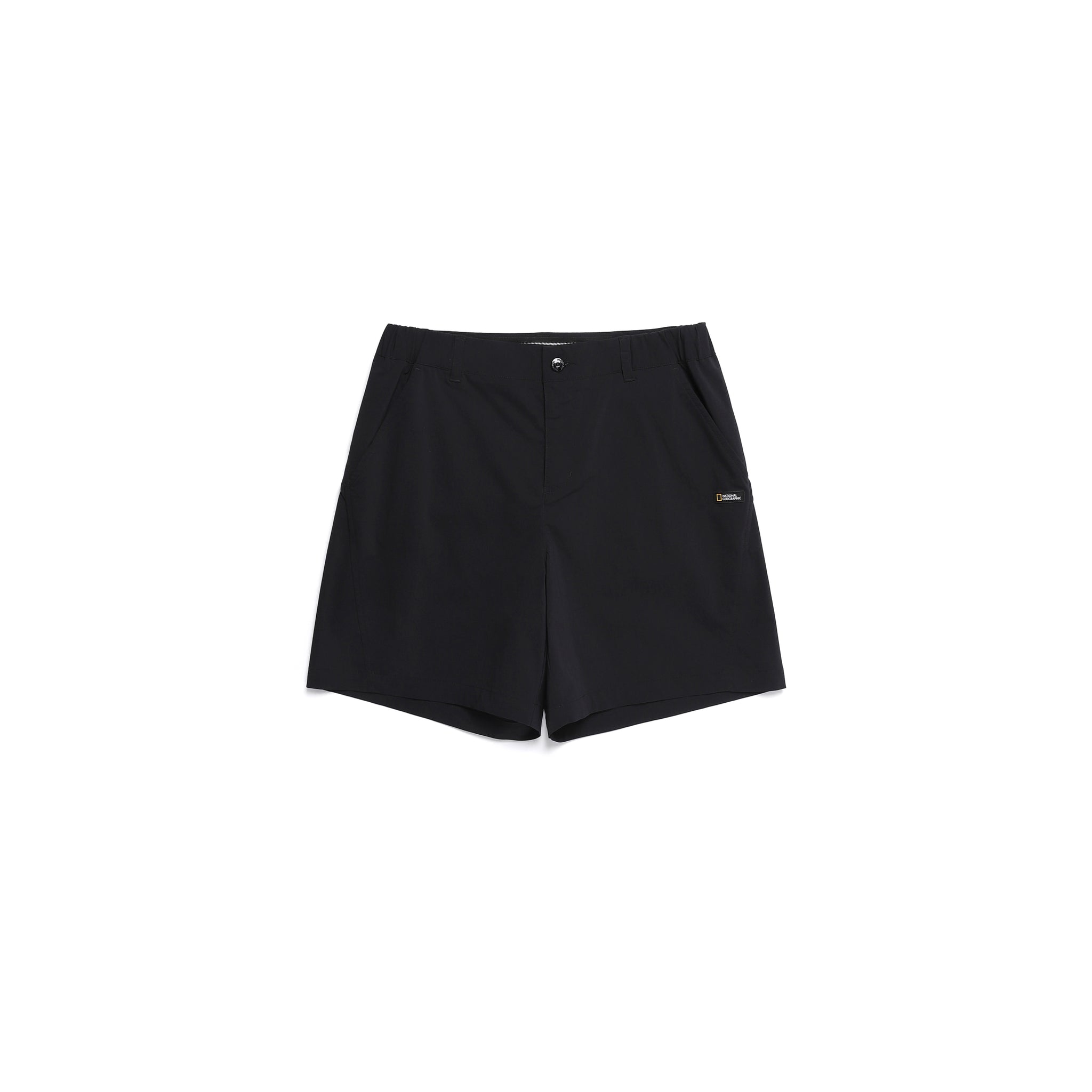 WOMEN'S WIDE BERMUDA BOARD SHORTS- CARBON BLACK