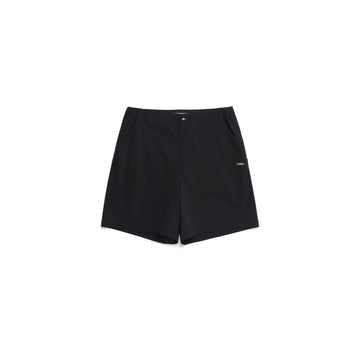 WOMEN'S WIDE BERMUDA BOARD SHORTS- CARBON BLACK