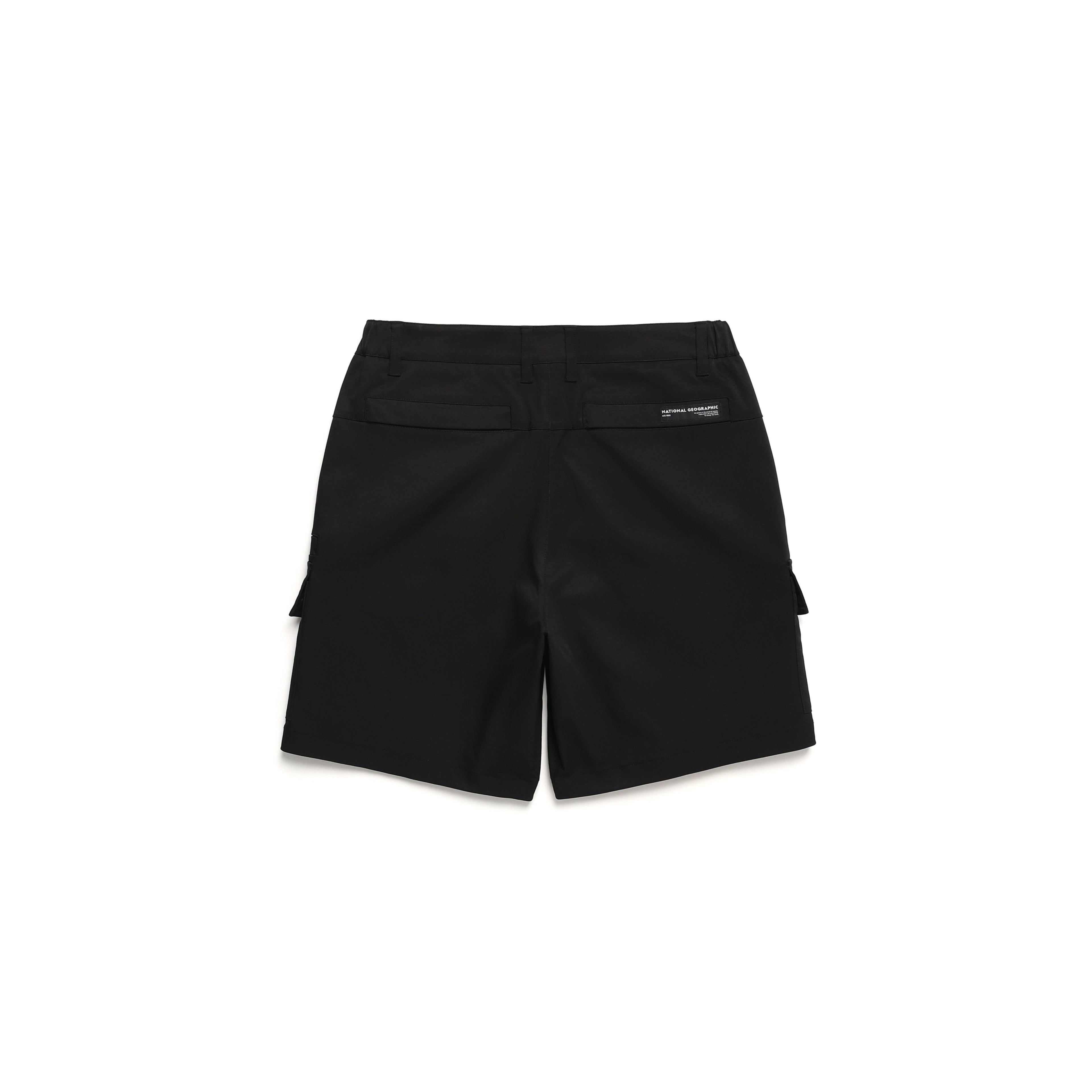 Men'S Cargo Shorts- Carbon Black