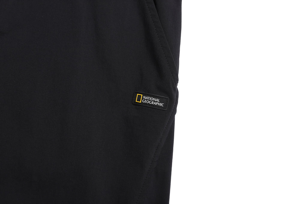 Women'S Wide Bermuda Board Shorts- Carbon Black