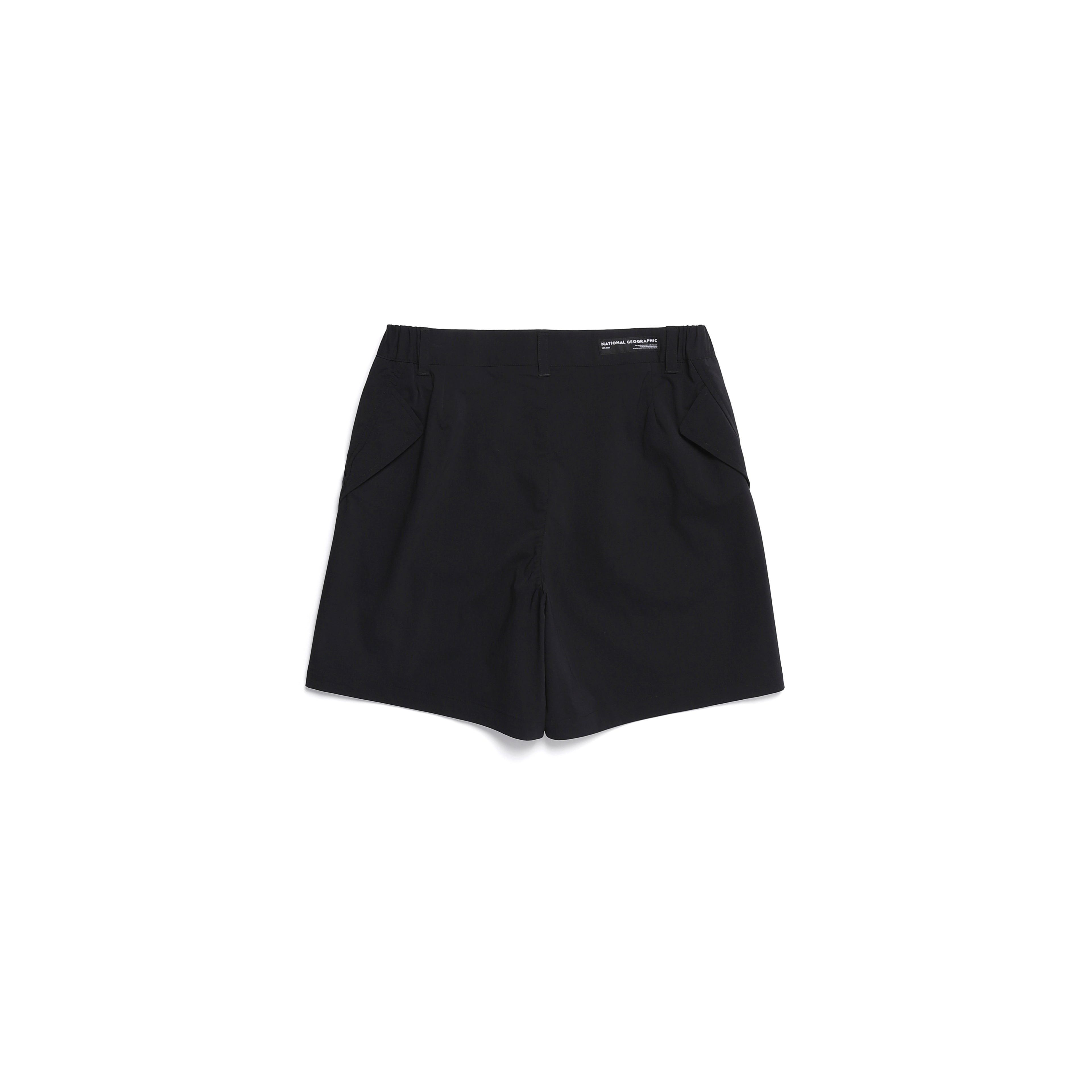 Women'S Wide Bermuda Board Shorts- Carbon Black