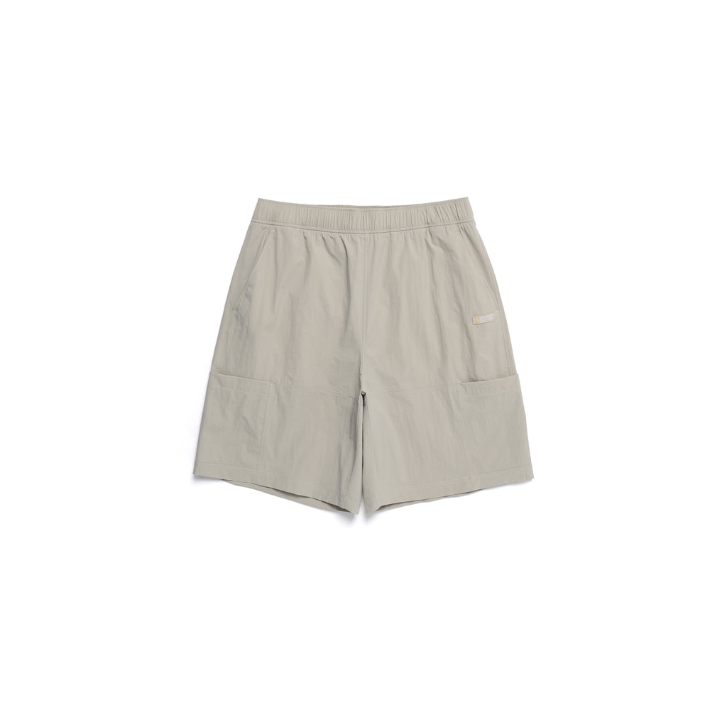 Unisex Adelie Light Woven Stretch Board Shorts- Agate Grey