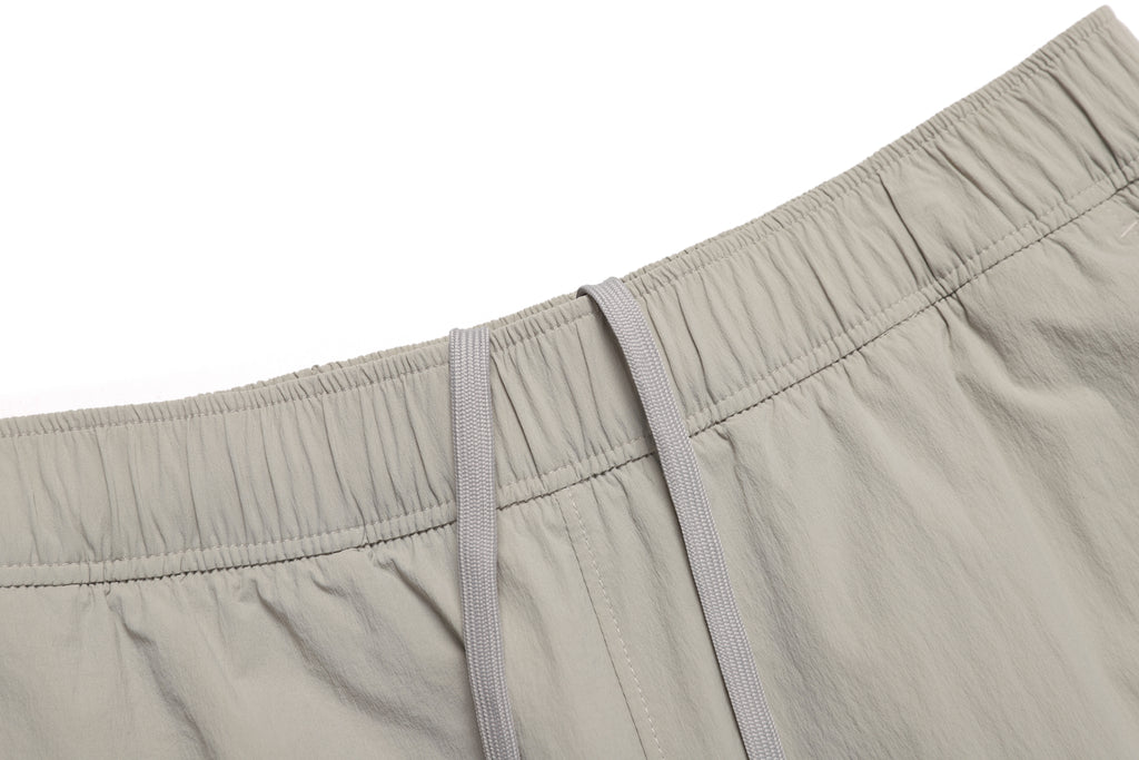 Unisex Adelie Light Woven Stretch Board Shorts- Agate Grey