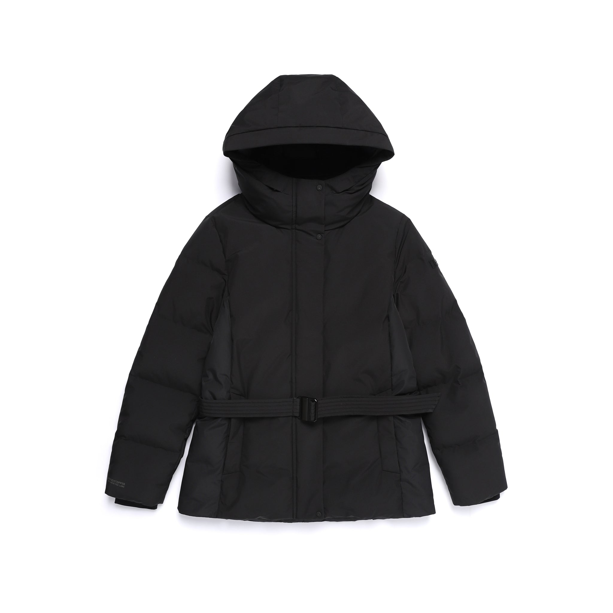 WOMEN'S ATLAS WINDSTOPPER BY GORE-TEX LABS 2L GOOSE MIDDLE DOWN JACKET- BLACK