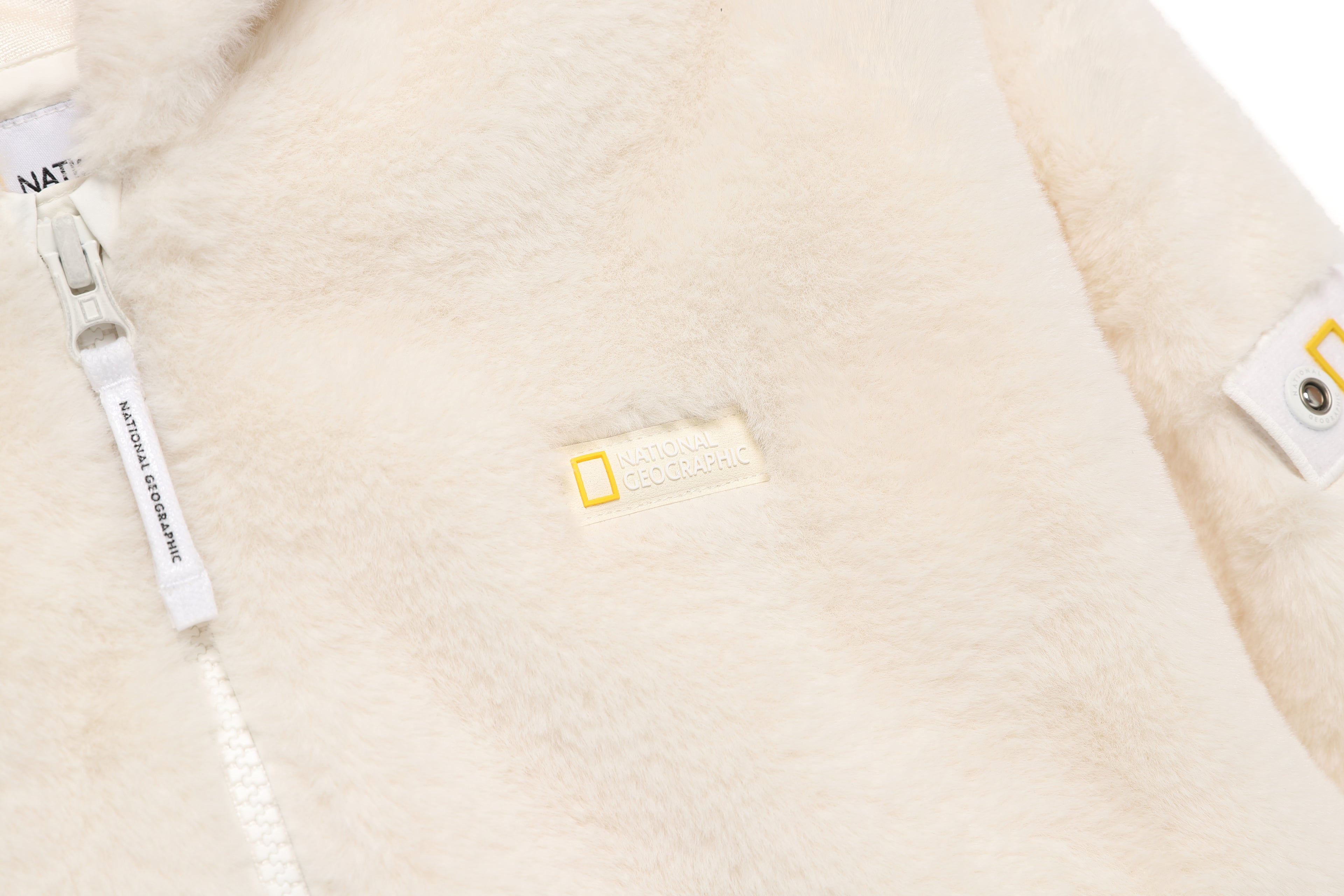 Kids Eco Fur Hooded Jacket