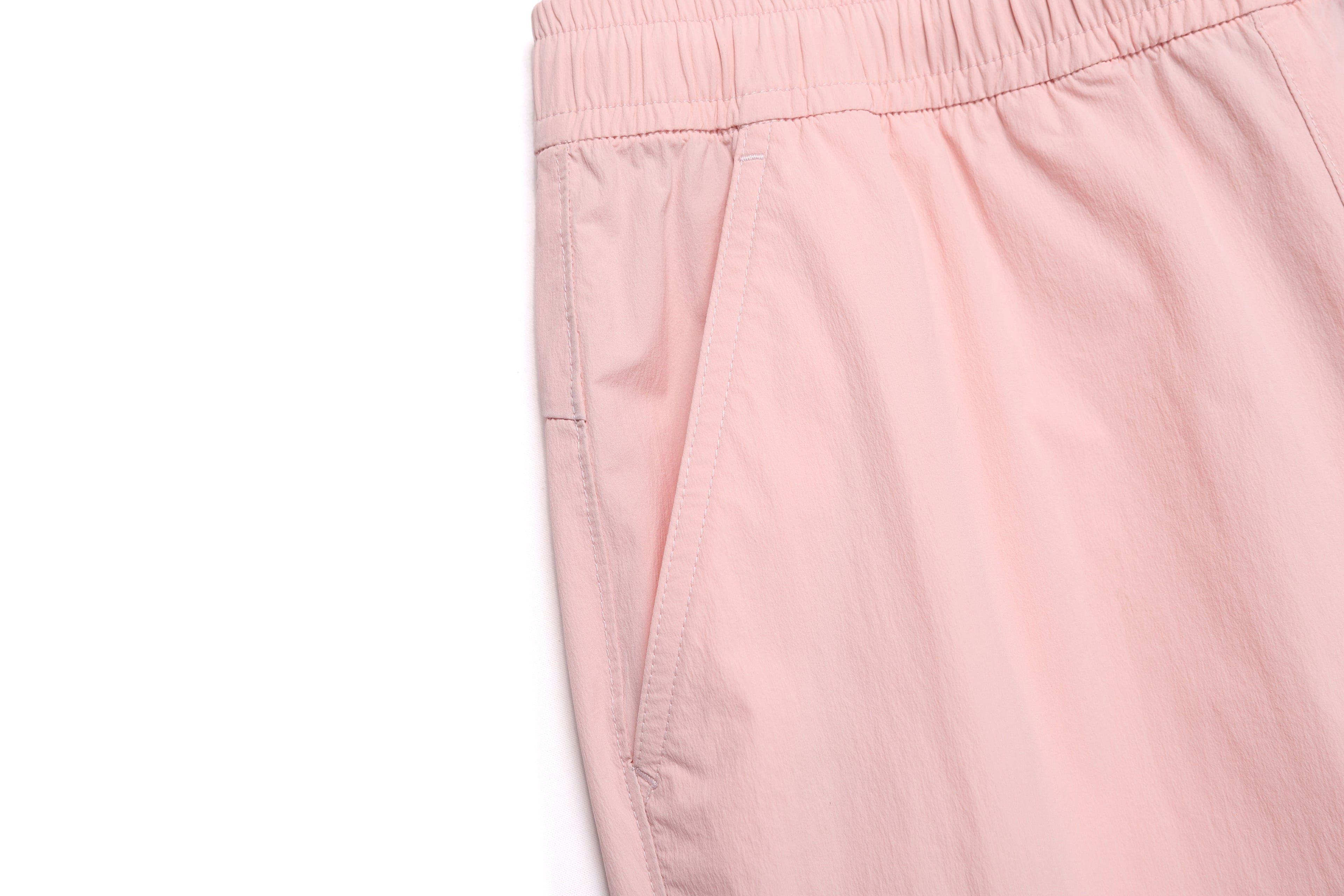 Women'S Adelie Light Woven Stretch Straight Pants- L/Pink