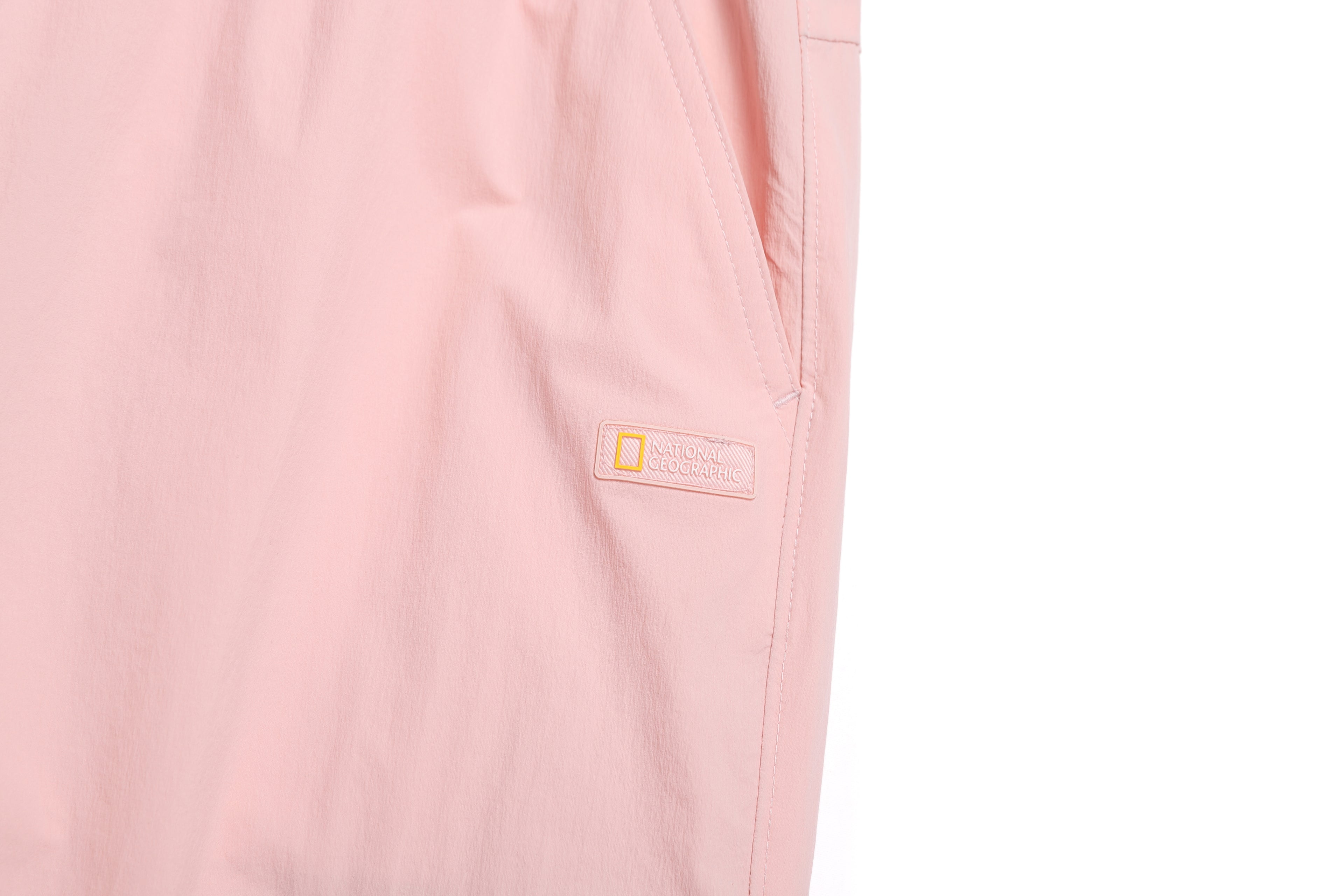 Women'S Adelie Light Woven Stretch Straight Pants- L/Pink