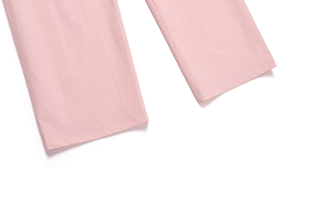 Women'S Adelie Light Woven Stretch Straight Pants- L/Pink