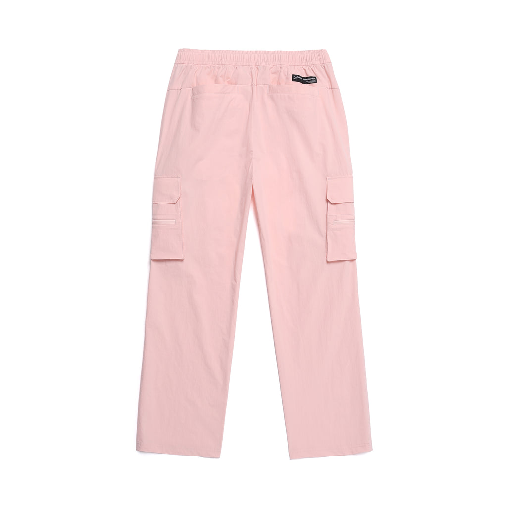 Women'S Adelie Light Woven Stretch Straight Pants- L/Pink