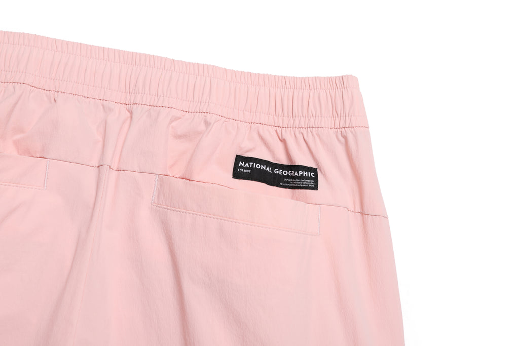Women'S Adelie Light Woven Stretch Straight Pants- L/Pink