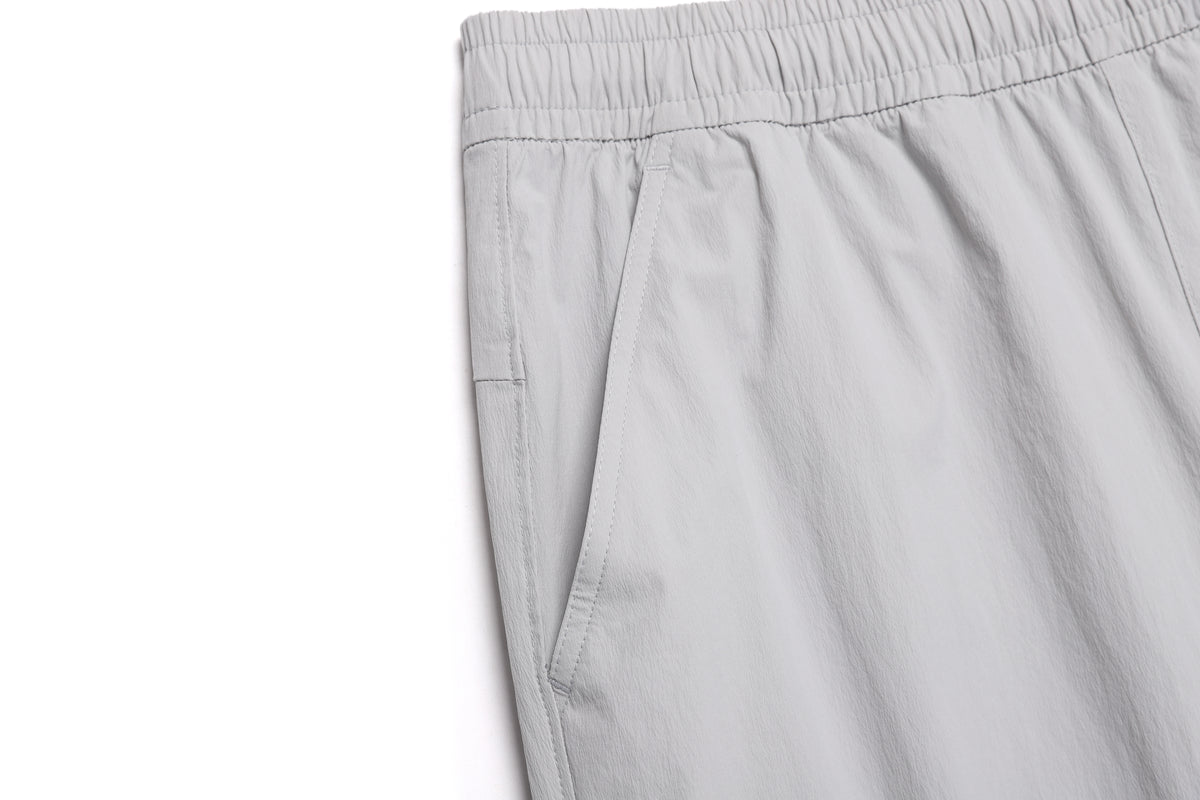 Women'S Adelie Light Woven Stretch Straight Pants- Silver Grey