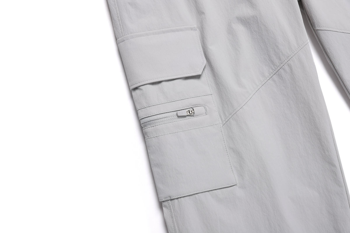 Women'S Adelie Light Woven Stretch Straight Pants- Silver Grey