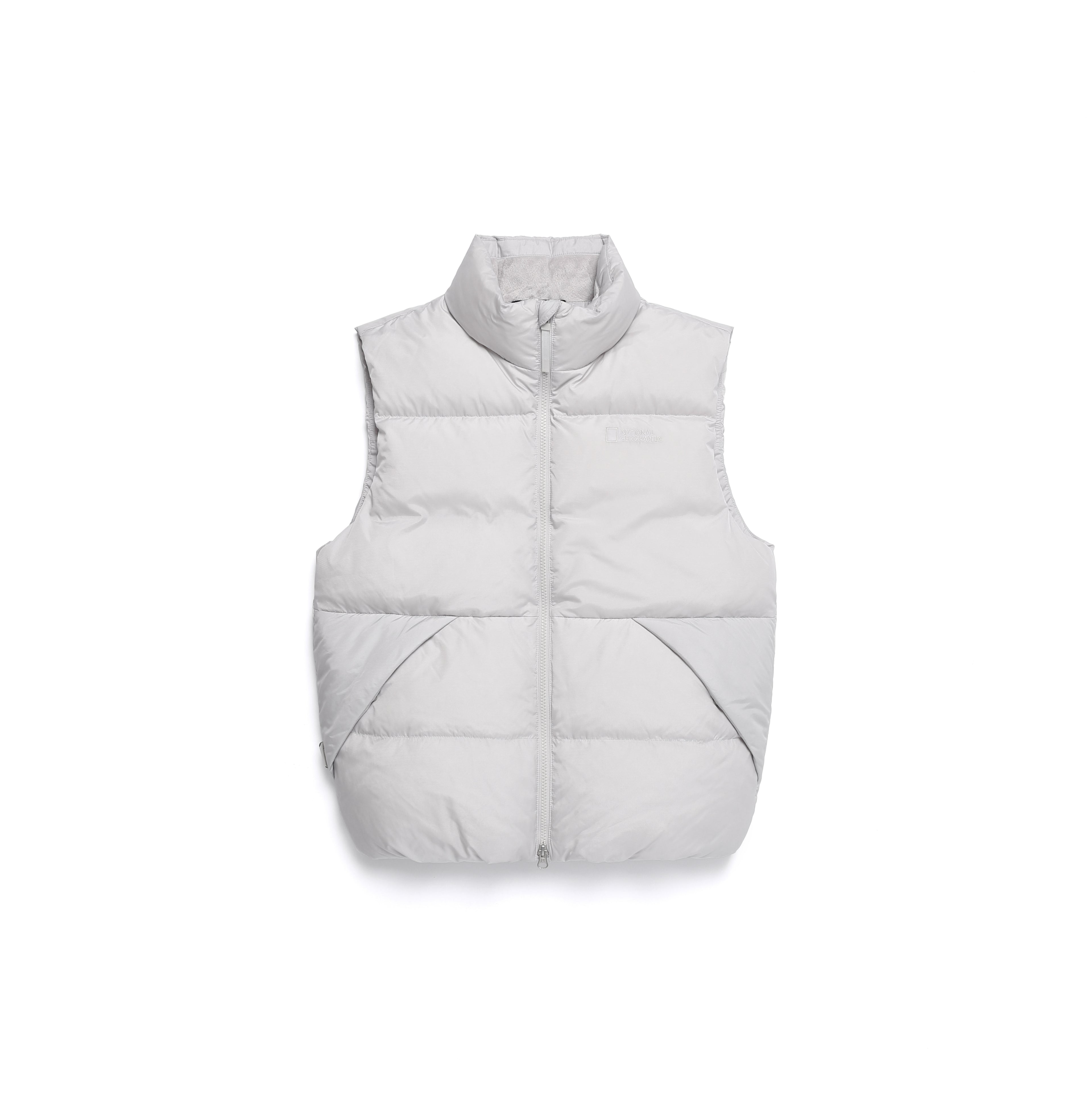 Unisex Eira High-Neck Puffer Goose Down Vest