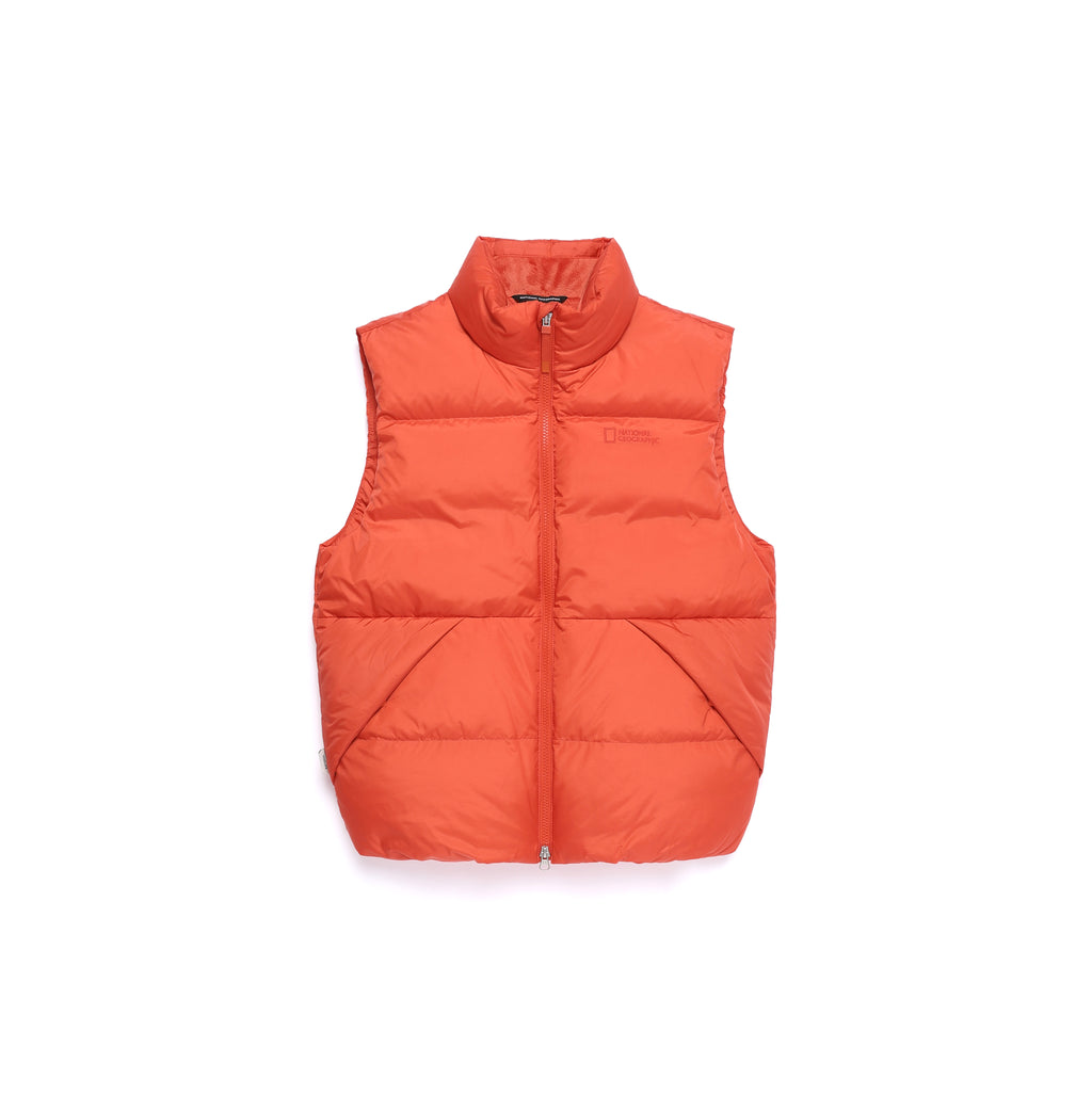 Unisex Eira High-Neck Puffer Goose Down Vest