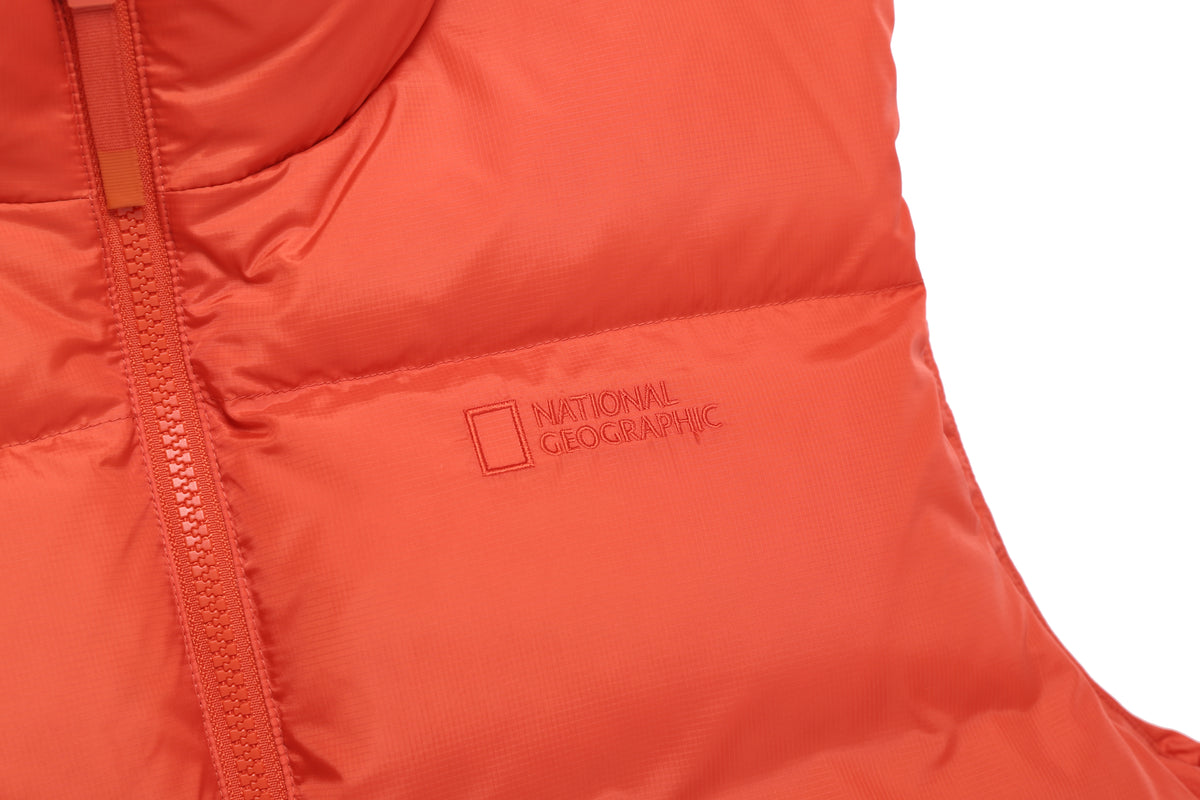 Unisex Eira High-Neck Puffer Goose Down Vest