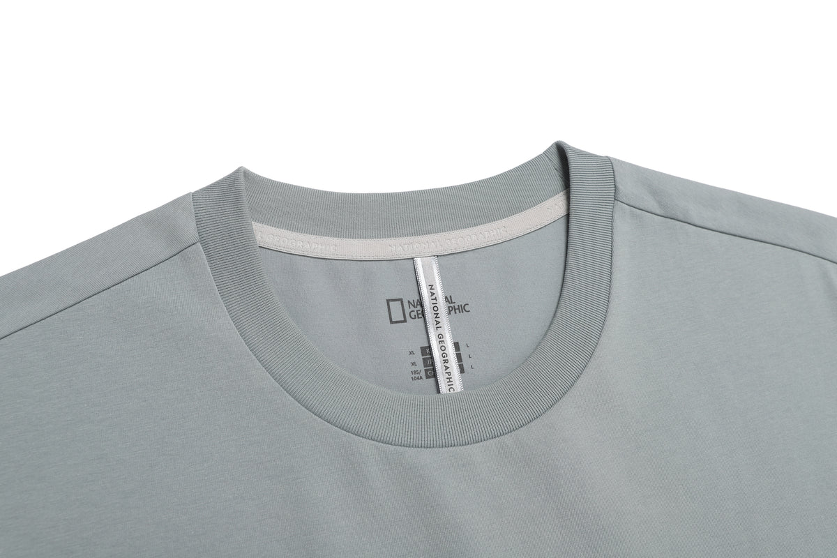 Unisex Natgeo Urban Polar Space Graphic Semi-Oversized T-shirt