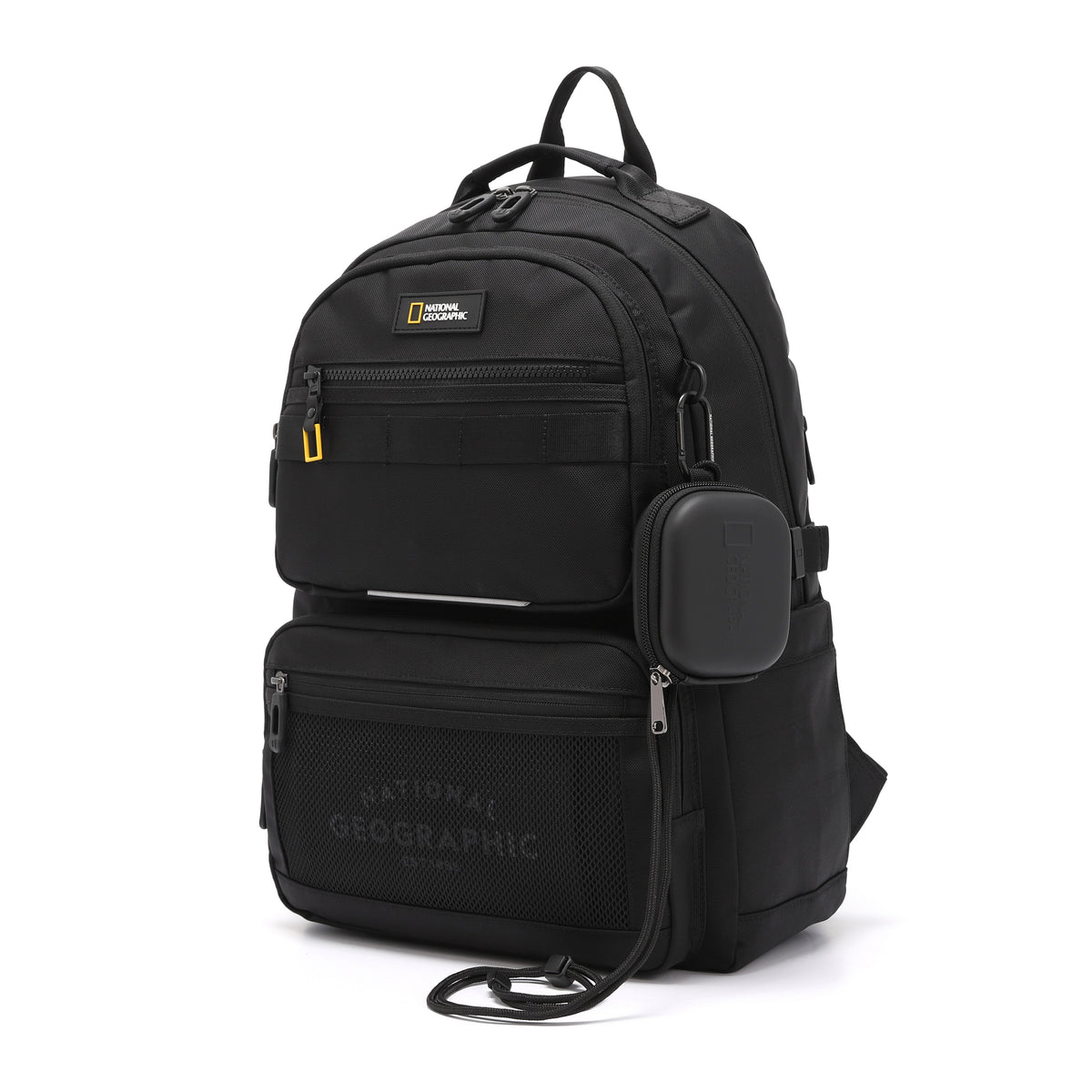 Optimus Kids Backpack With Pouch- Ivory