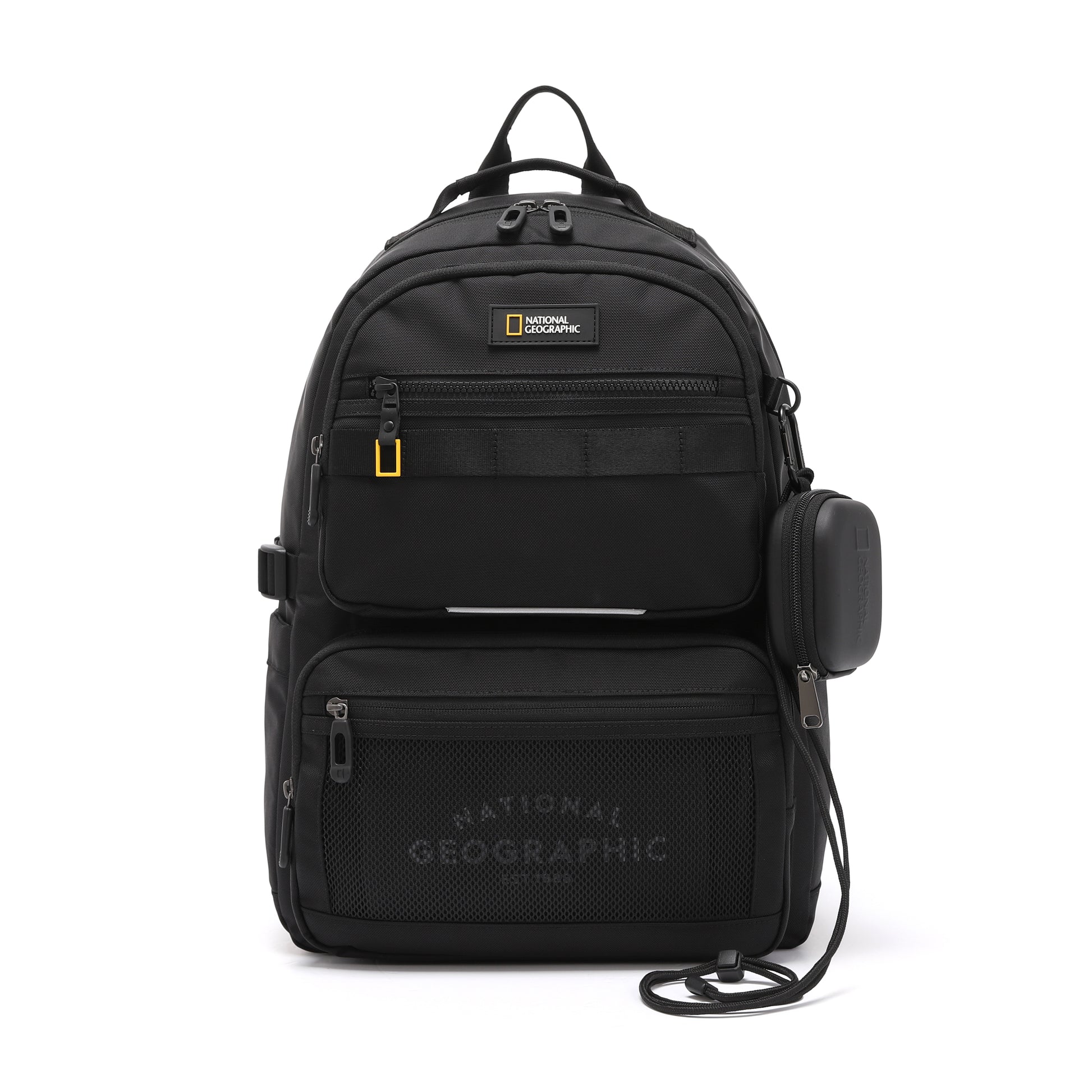 Optimus Kids Backpack With Pouch- Ivory National Geographic Apparel Optimus Kids Backpack With Pouch- Ivory National Geographic Apparel
