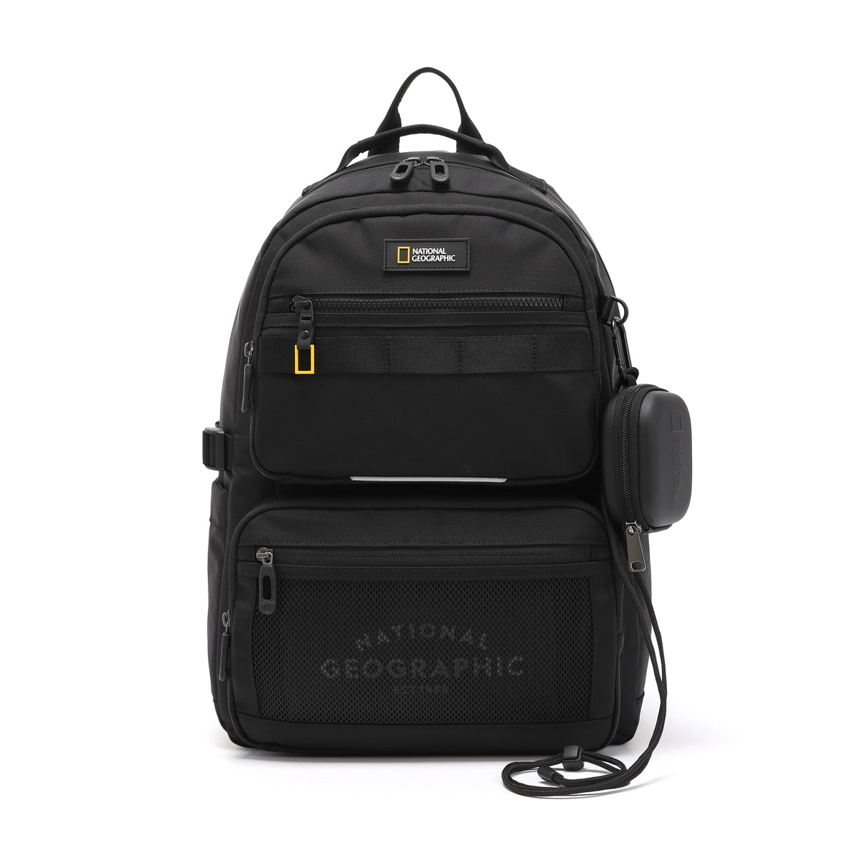 Optimus Kids Backpack With Pouch- Ivory