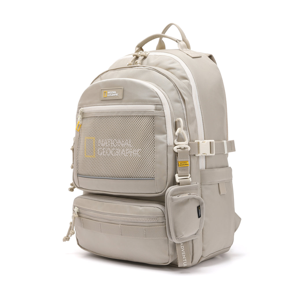 Unisex Ripple Backpack - Beige