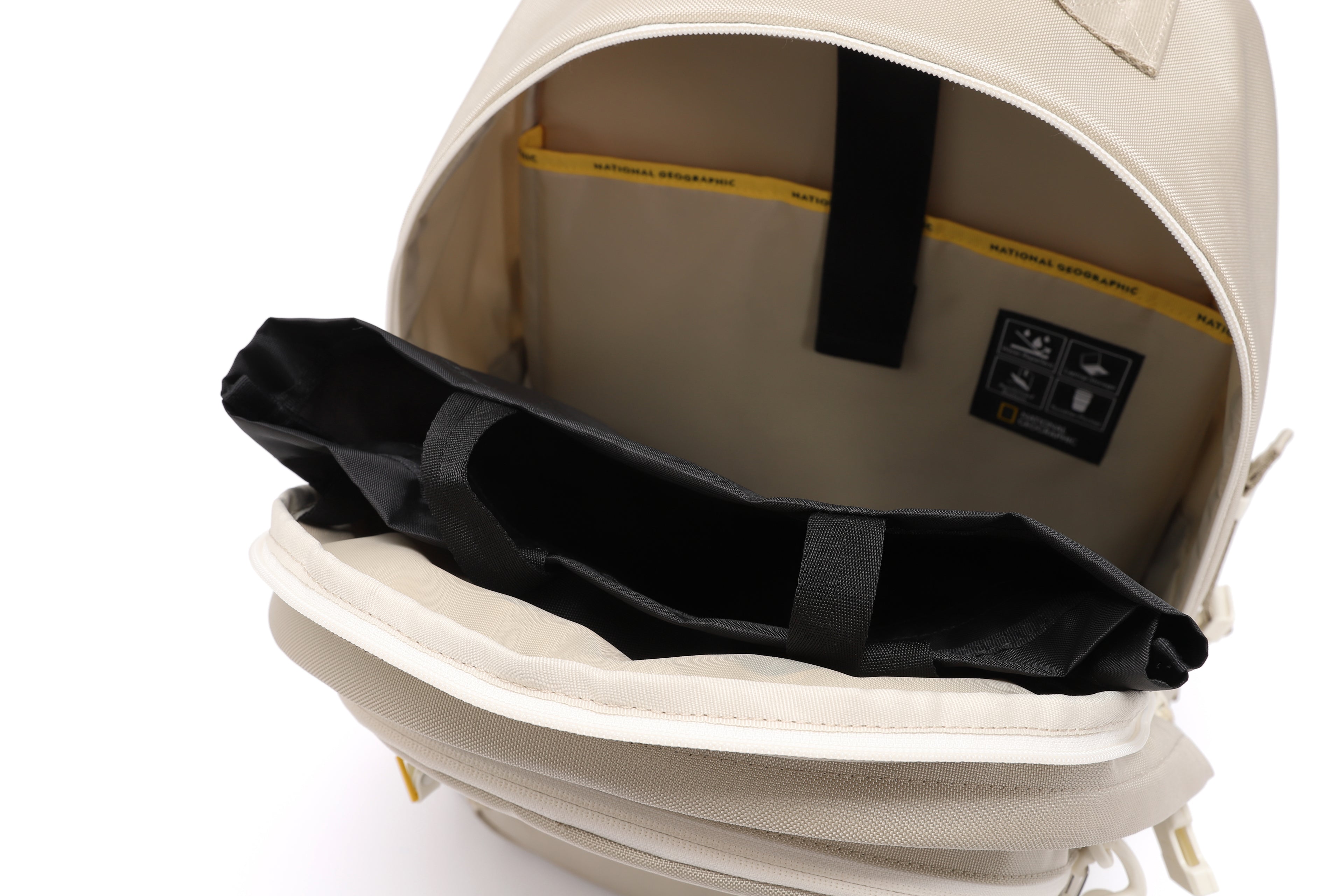 Unisex Ripple Backpack - Beige