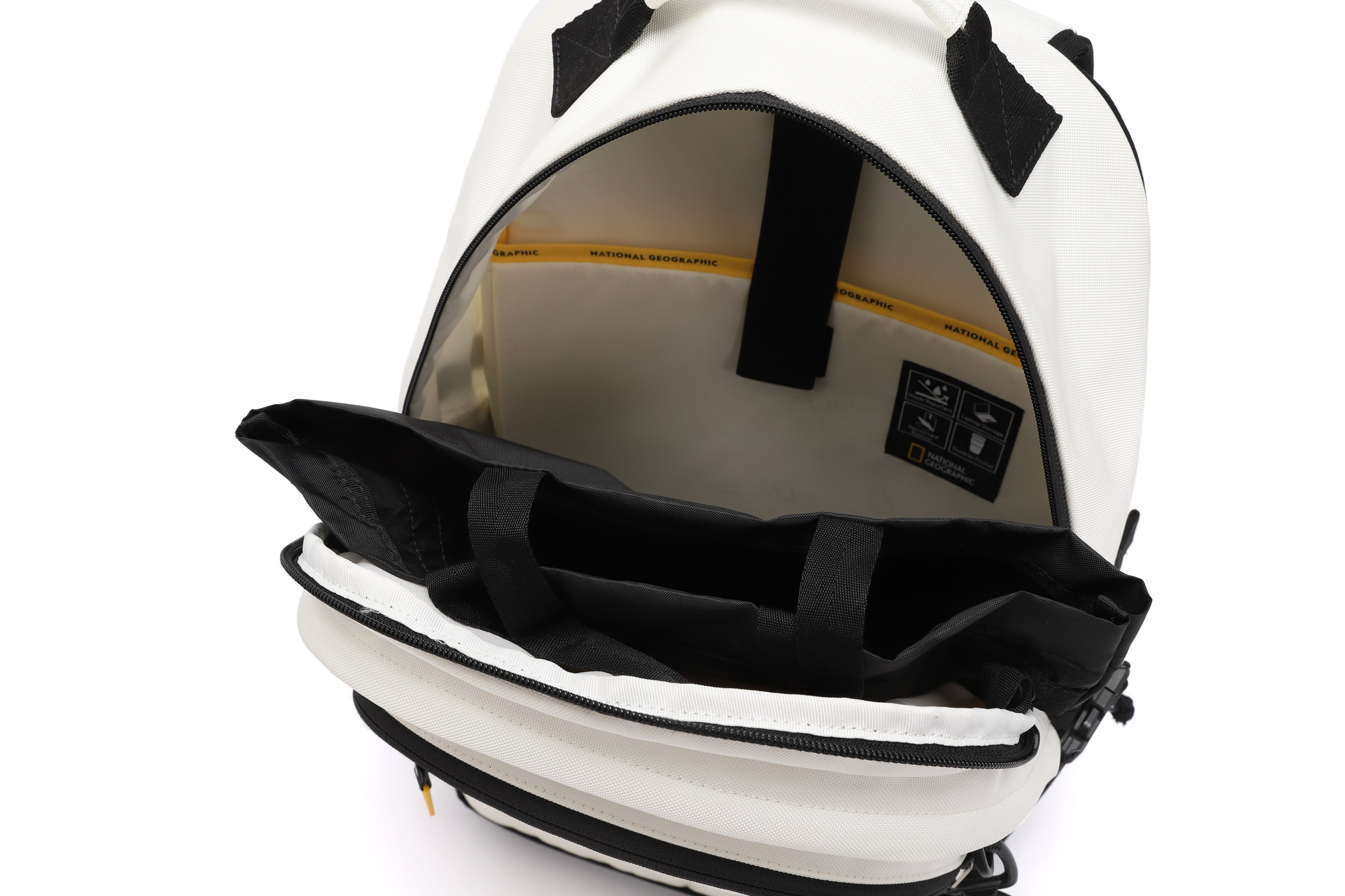 Unisex Ripple Backpack - Ivory