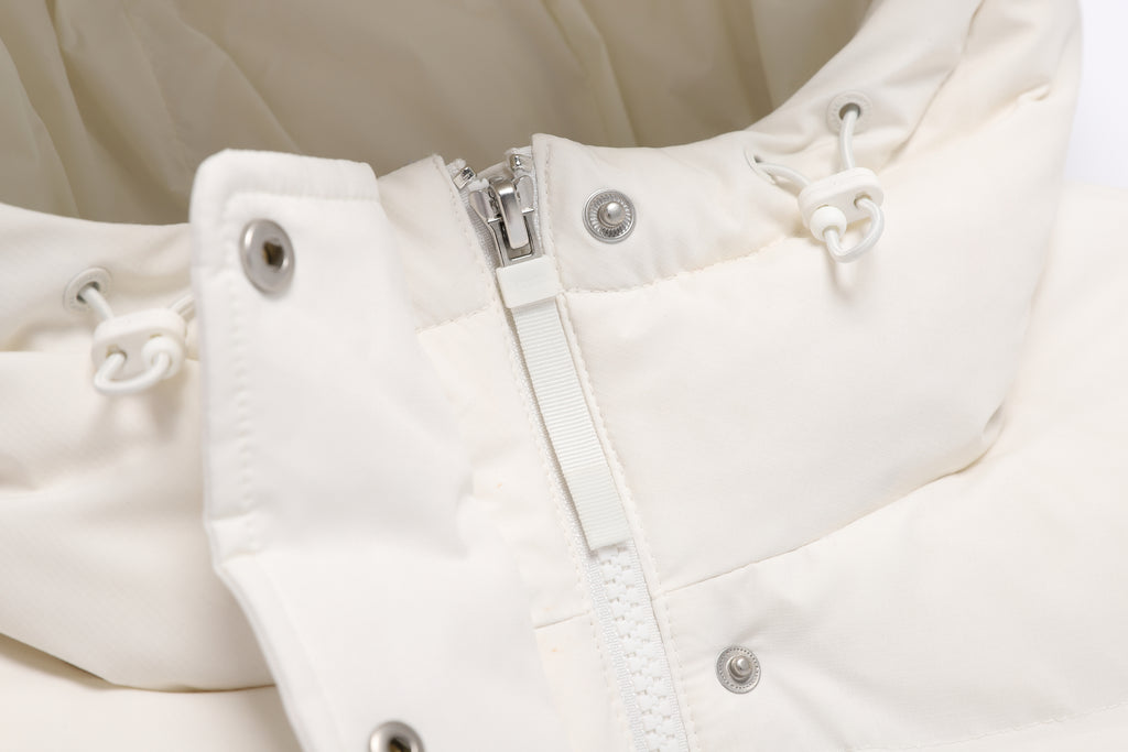 Women's Mid-String Hooded Duck Down Jacket
